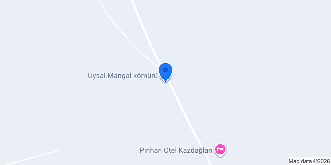 Uysal Mangal kömürü konumu