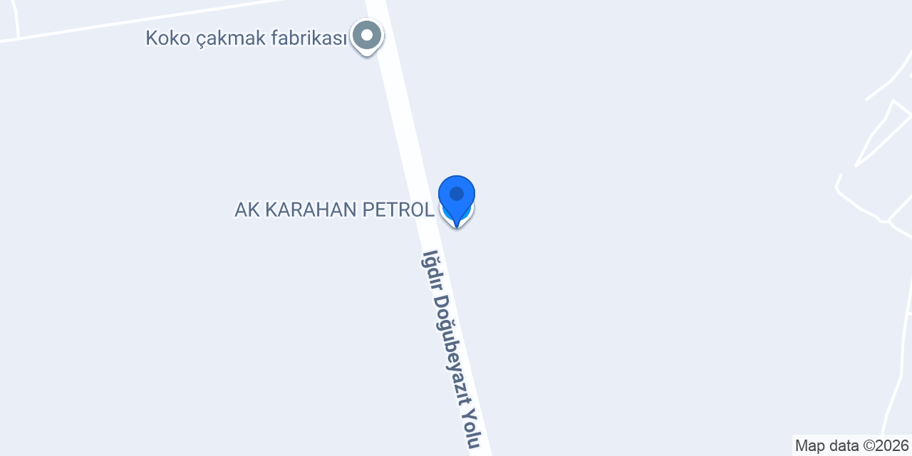 AK KARAHAN PETROL konumu