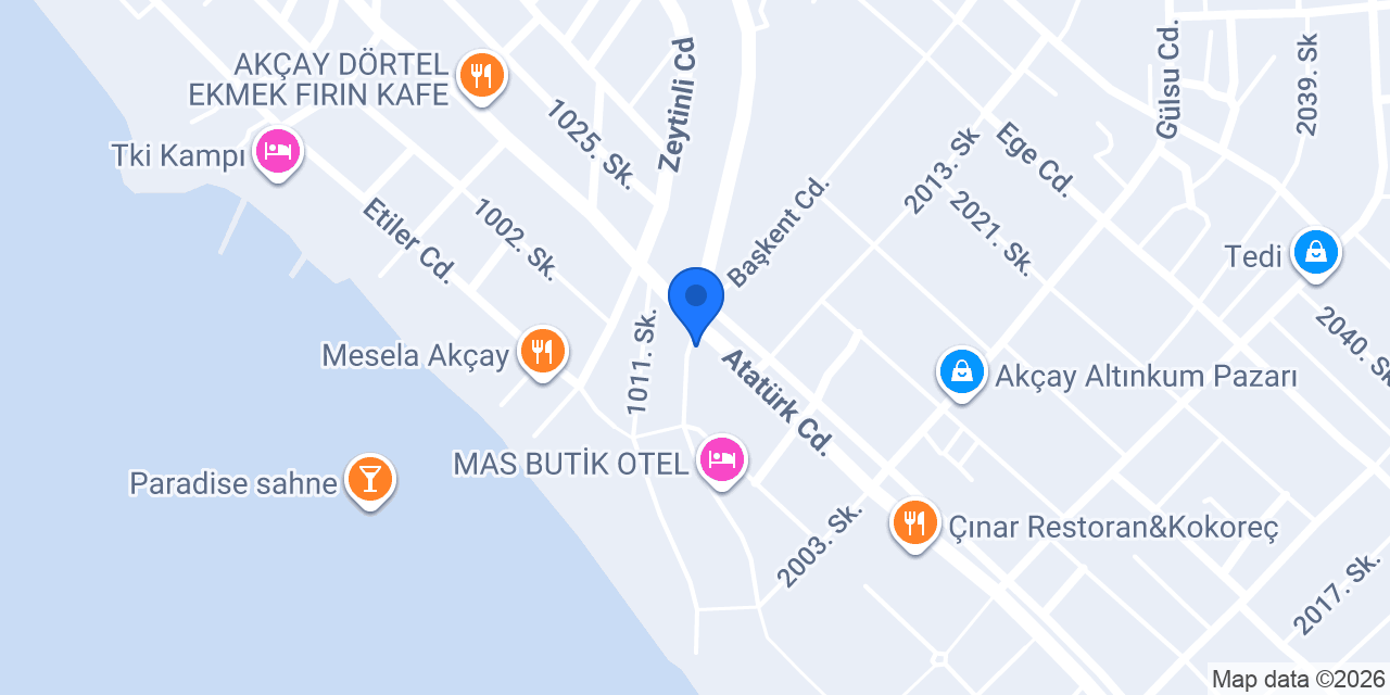 Irmak Ocakbaşı Restaurant konumu
