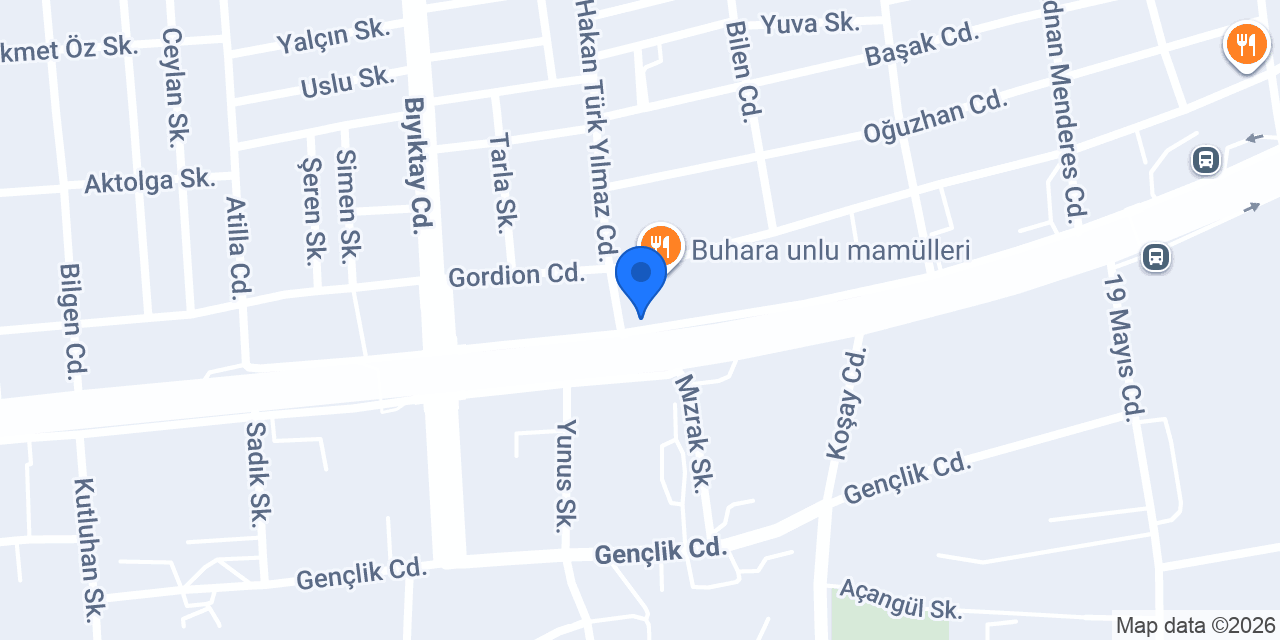 Tümosan konumu