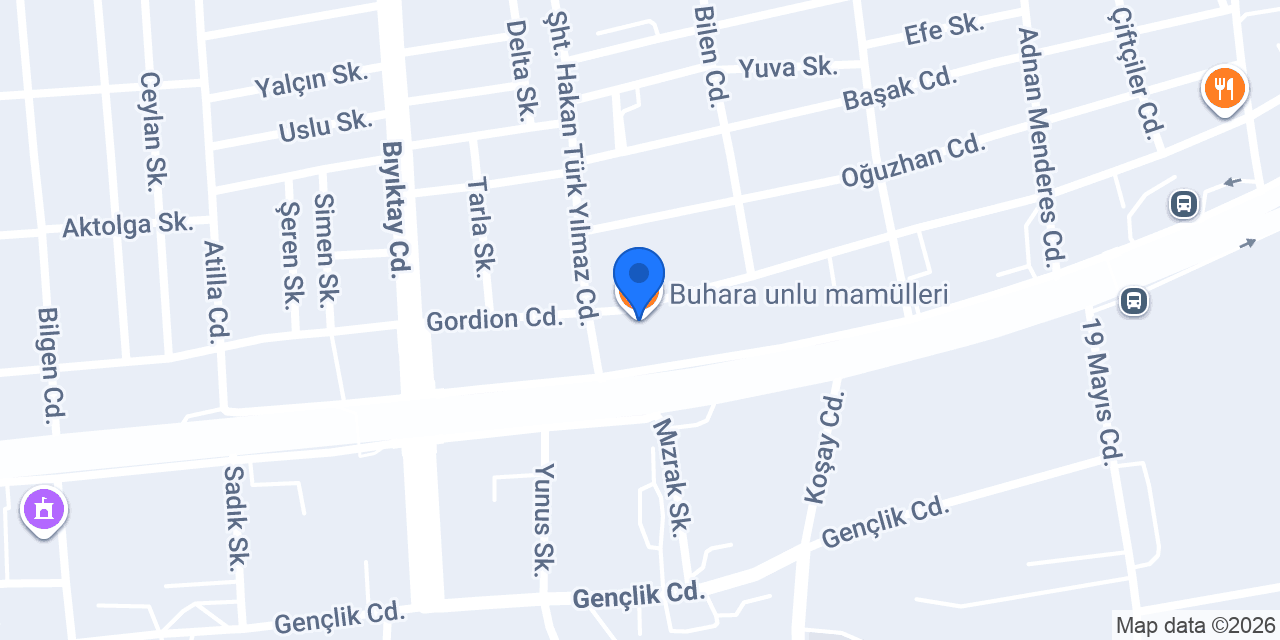 Buhara unlu mamülleri konumu