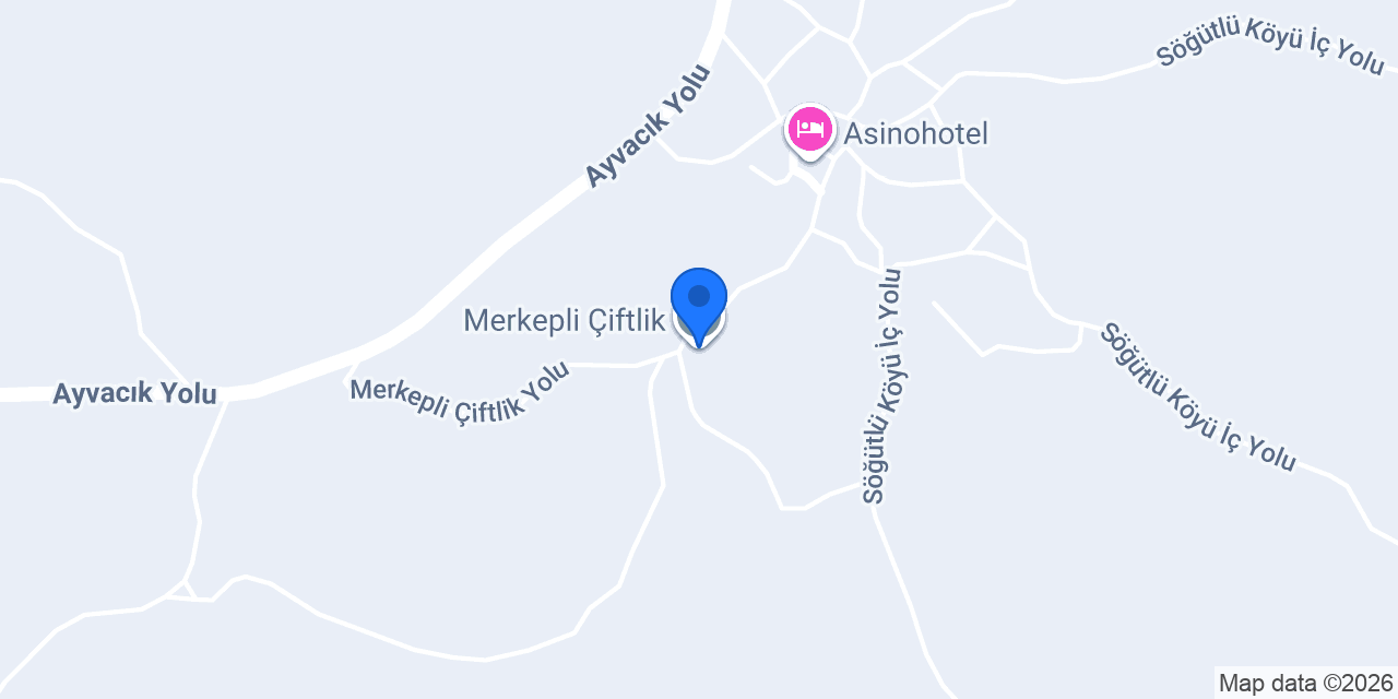 Merkepli Çiftlik konumu