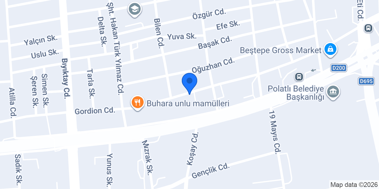 Polatlı Ziraat Odası konumu