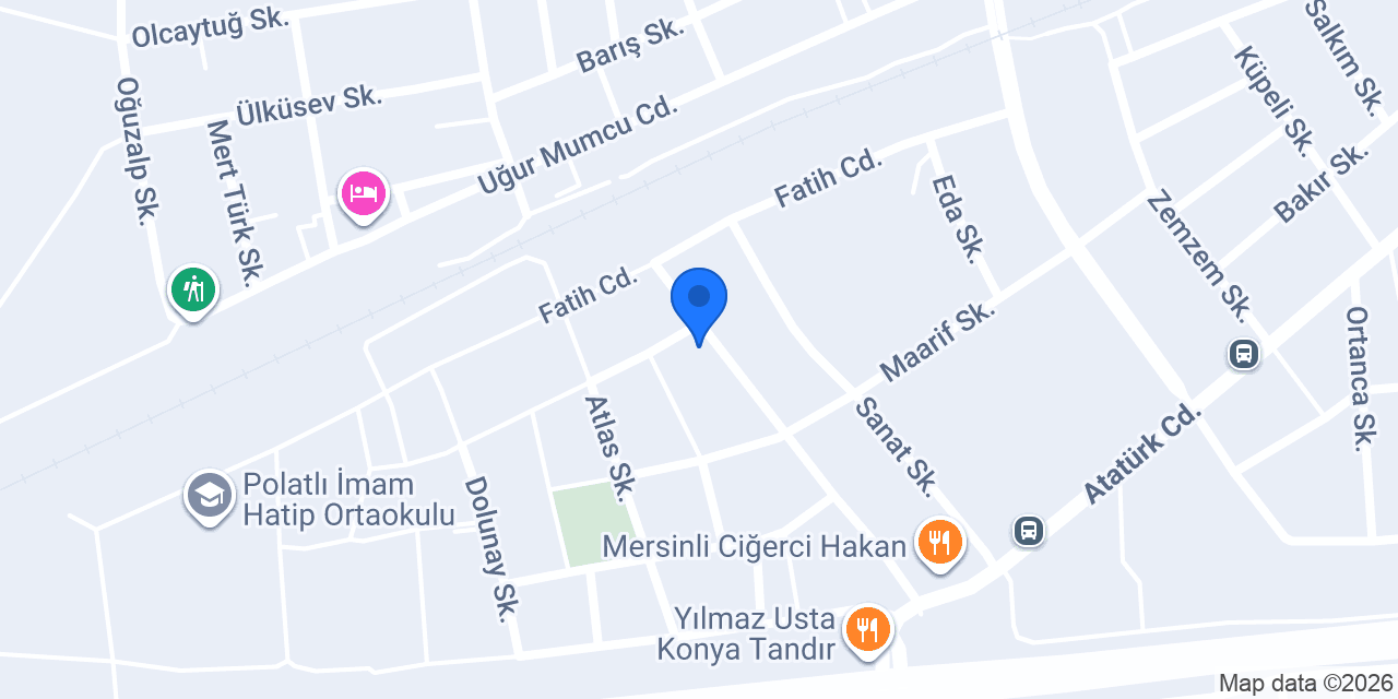 HEDEF KİTAP KIRTASİYE konumu