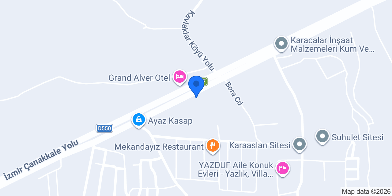 ALBAYRAK ŞÖMİNE konumu