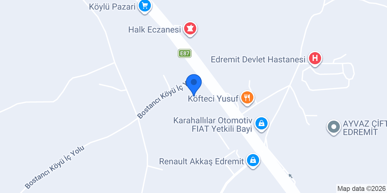 Moda Tarım konumu