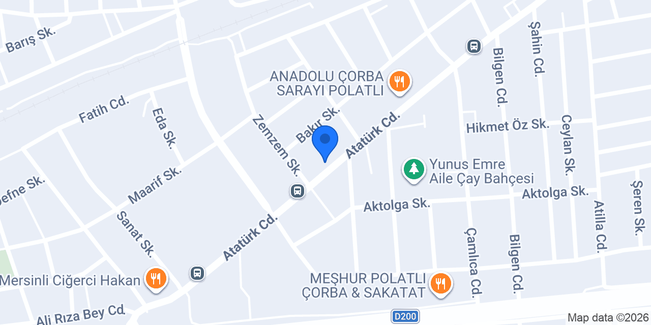 ALİ USTA UNLU MAMULLER konumu