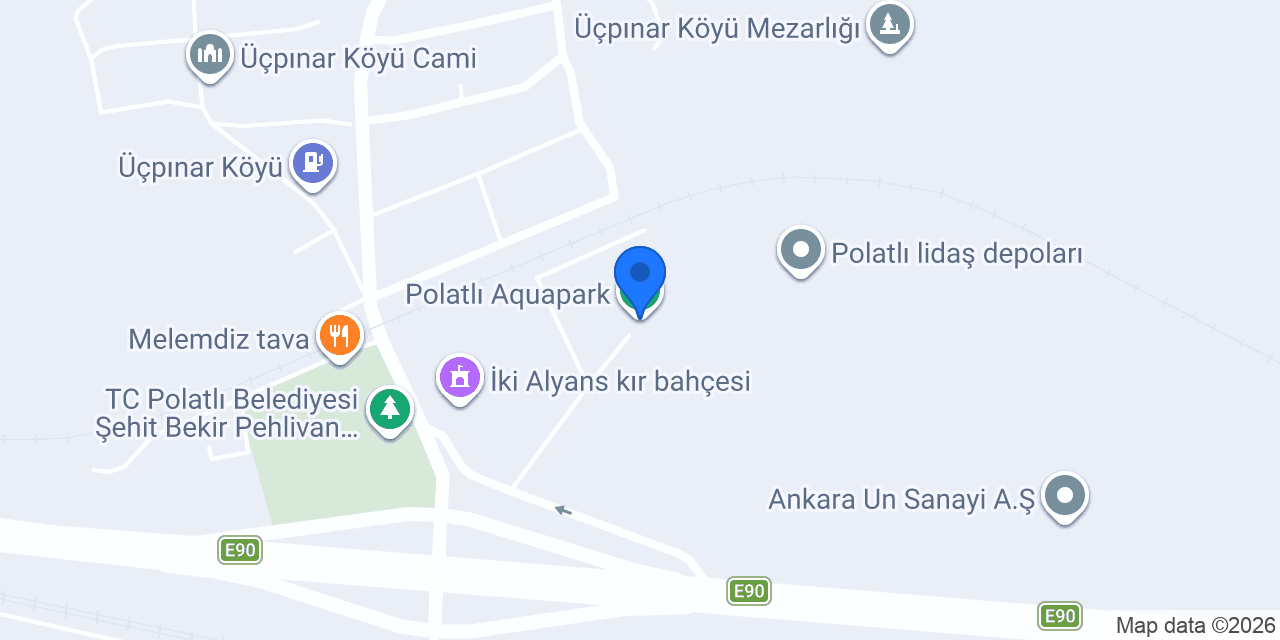 Polatlı Aquapark konumu