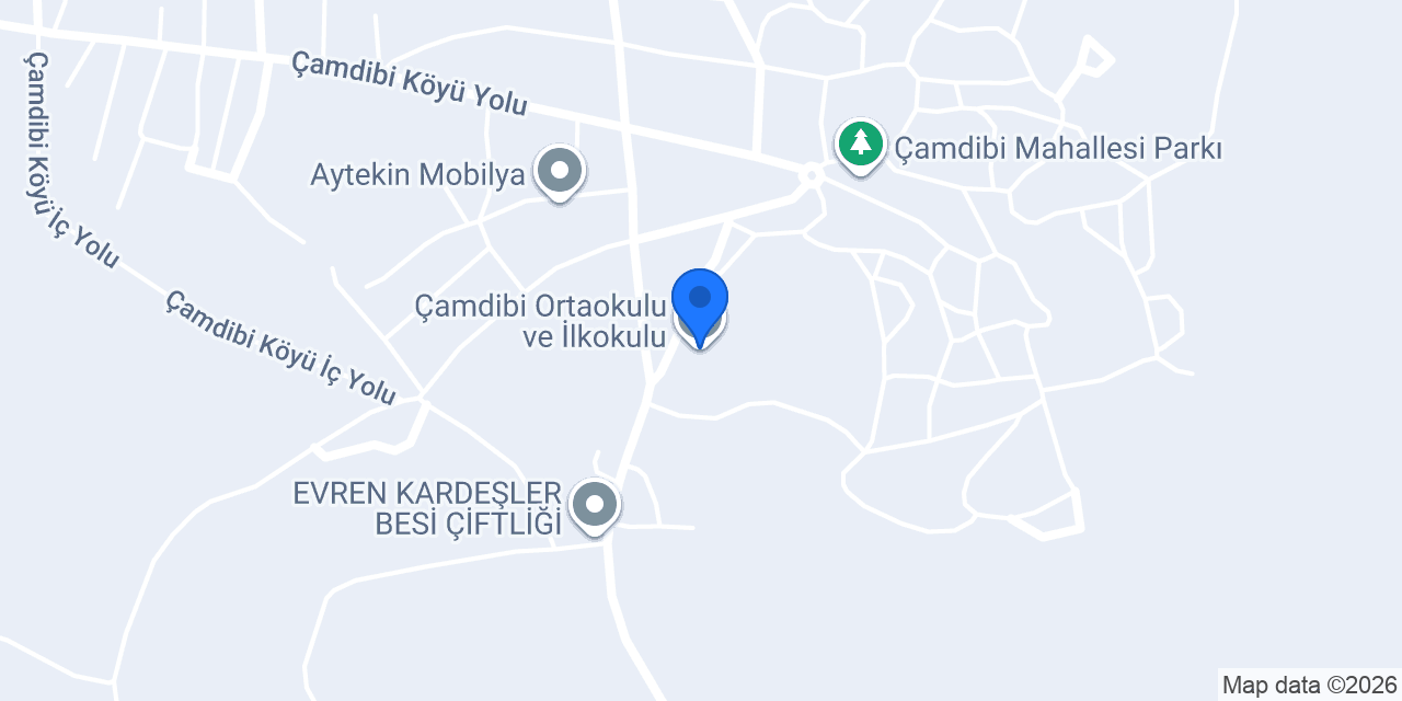 Çamdibi Ortaokulu ve İlkokulu konumu