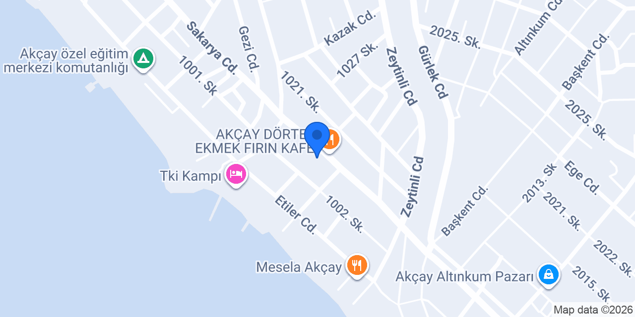Akın Eczanesi konumu