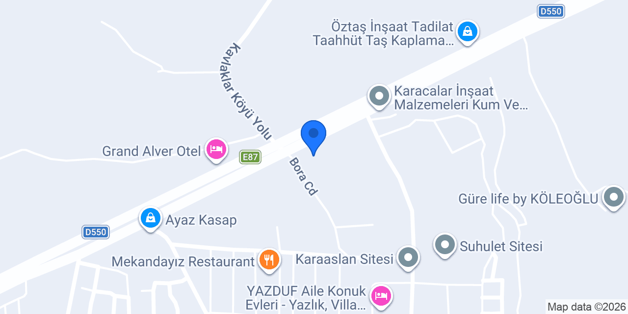Alp Garden Peyzaj konumu