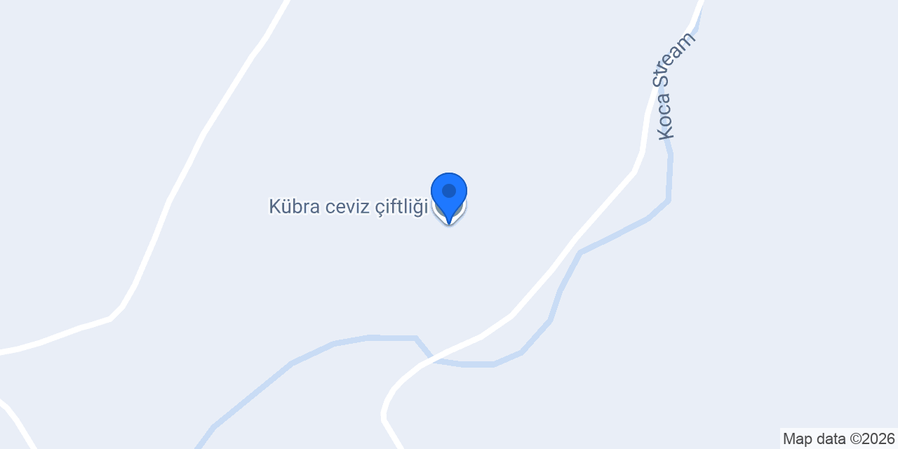 Kübra ceviz çiftliği konumu
