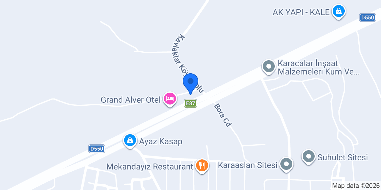 KIZMAZ OTOMOTİV konumu