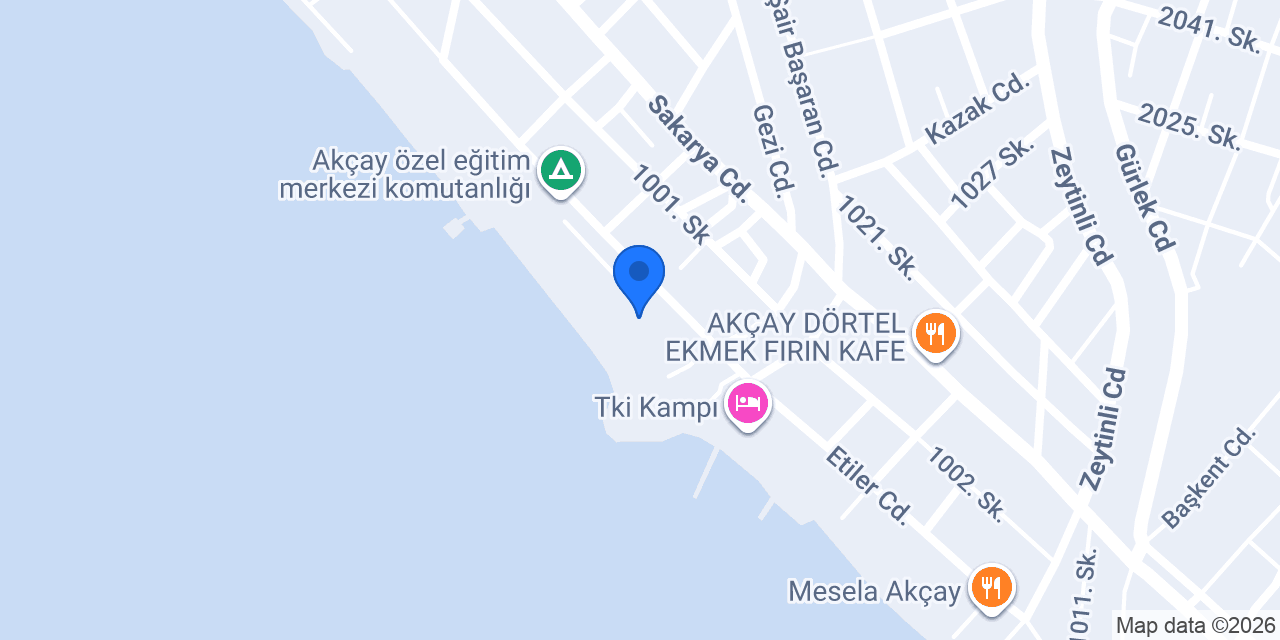 Grand Cennet Beach Otel Akçay konumu