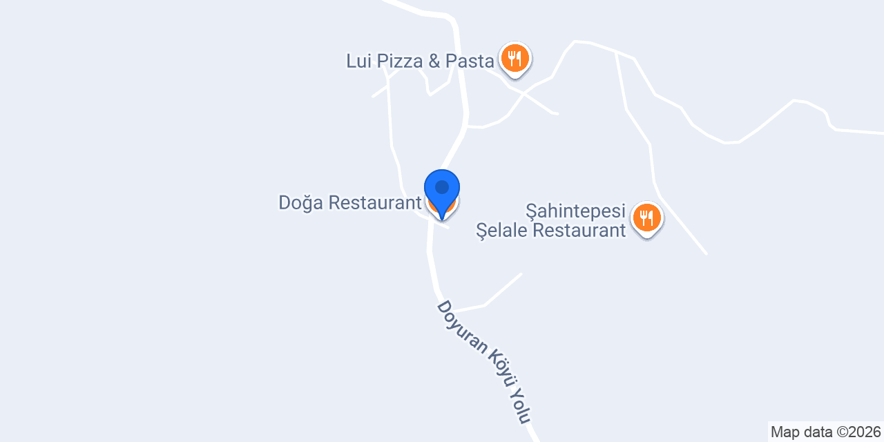 Doğa Restaurant konumu