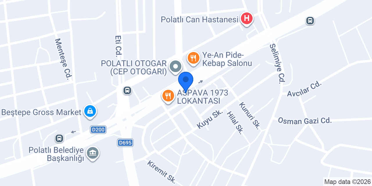 Polatlı Nakliyat konumu