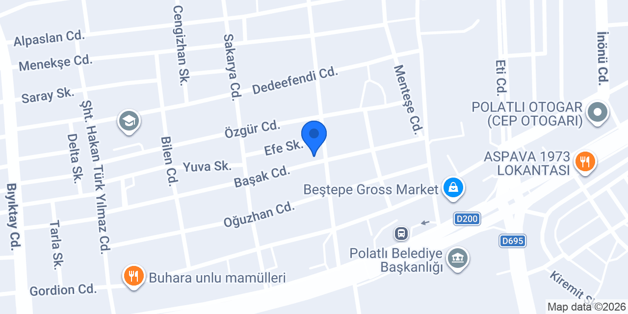 POLATLI 4. NOTERLİĞİ konumu
