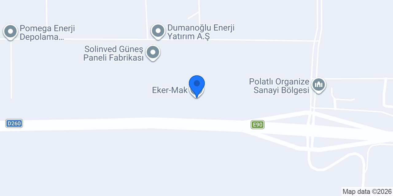Eker-mak konumu