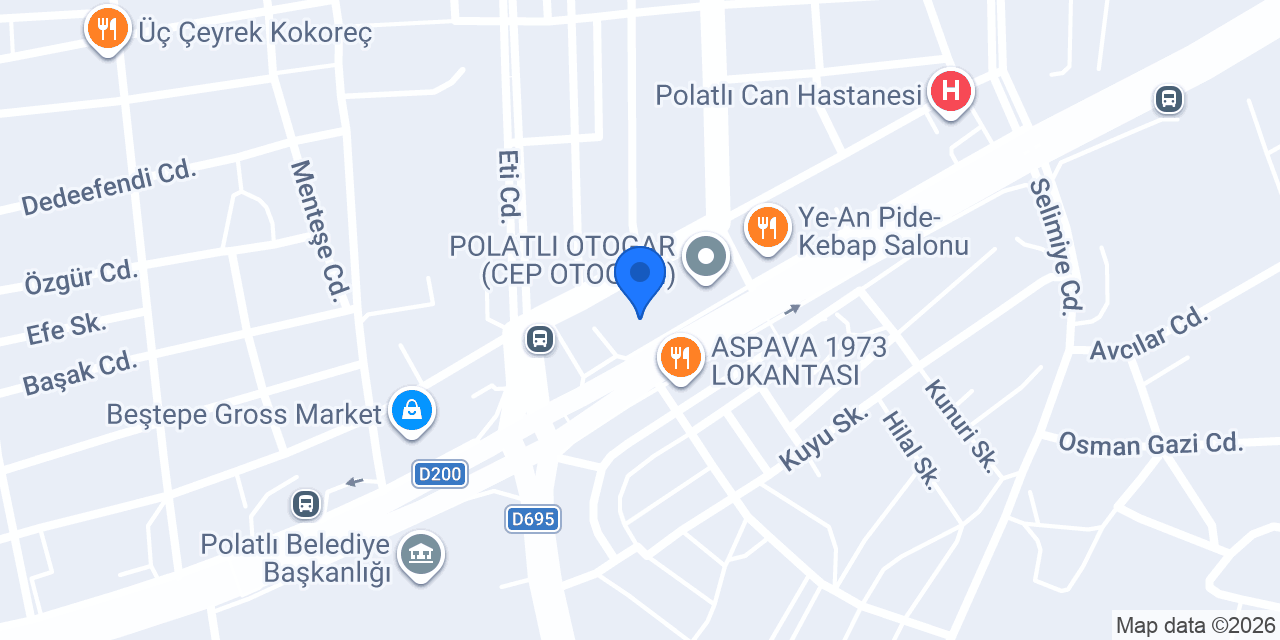 Polatli Tarihi Alanlar Tanitim Merkezi konumu