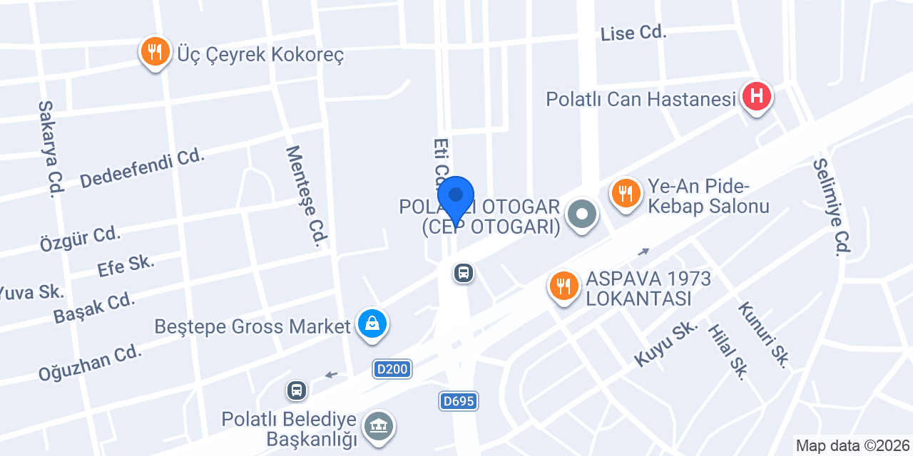 SUSUZ ARAÇ YIKAMA POLATLI konumu