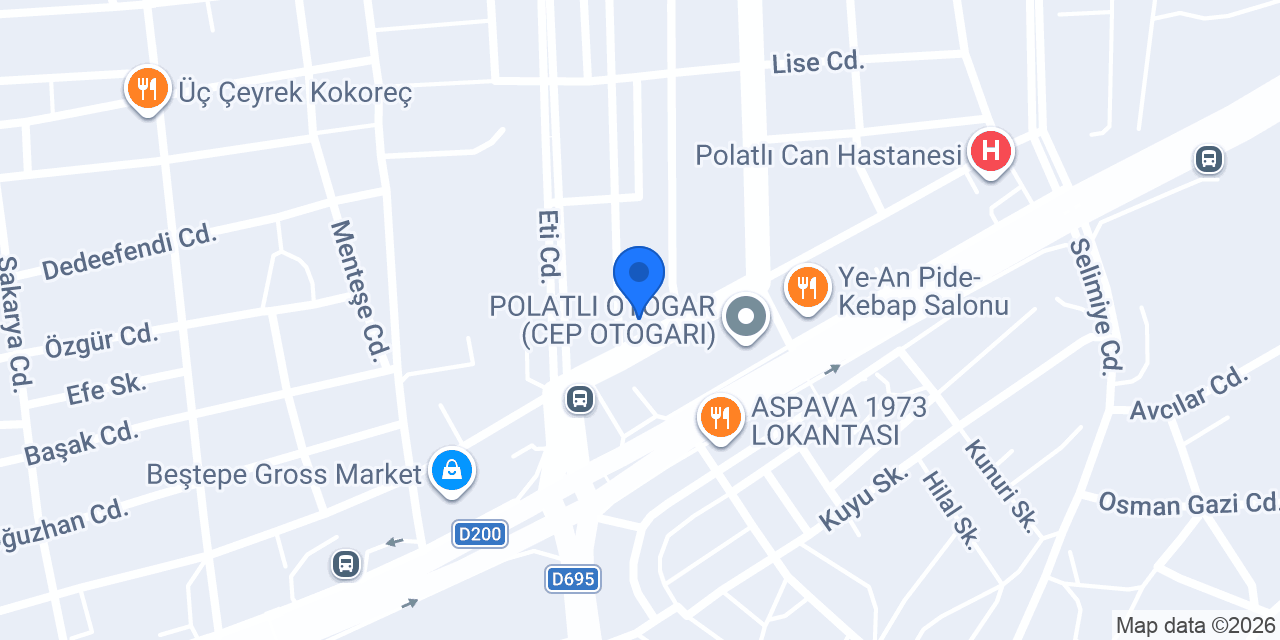 Ankaa etliekmek ve kebap salonu konumu