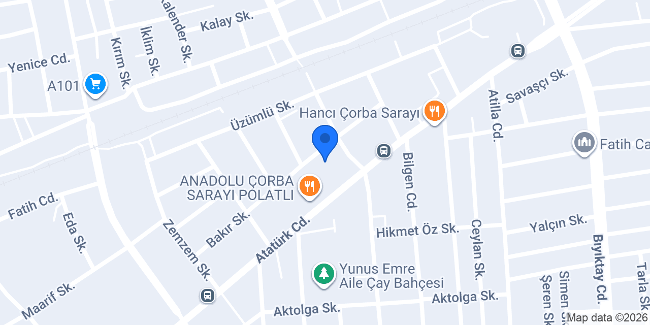 TekTaş Düğün Salonu konumu
