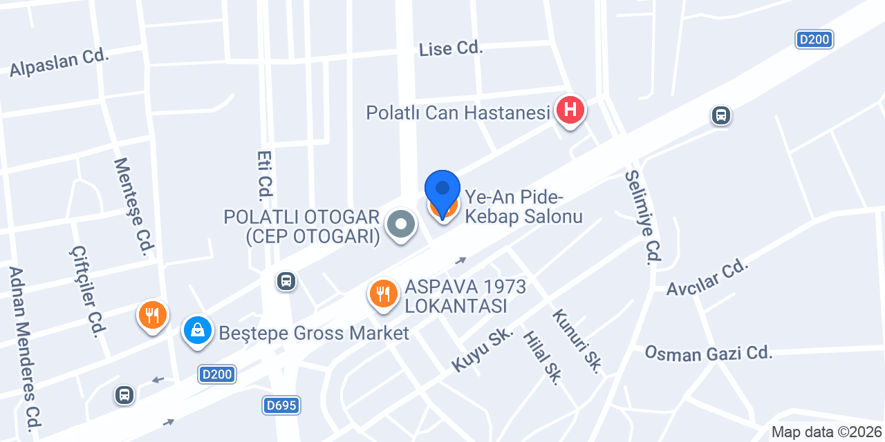 Seç Market konumu