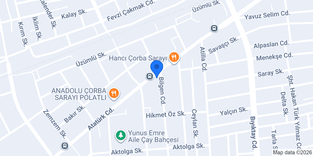 POLATLI KUMRUCUSU konumu