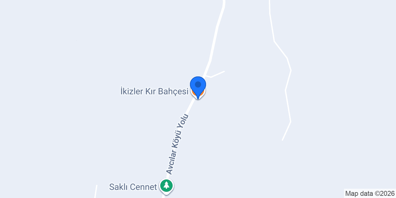 İkizler Kır Bahçesi konumu