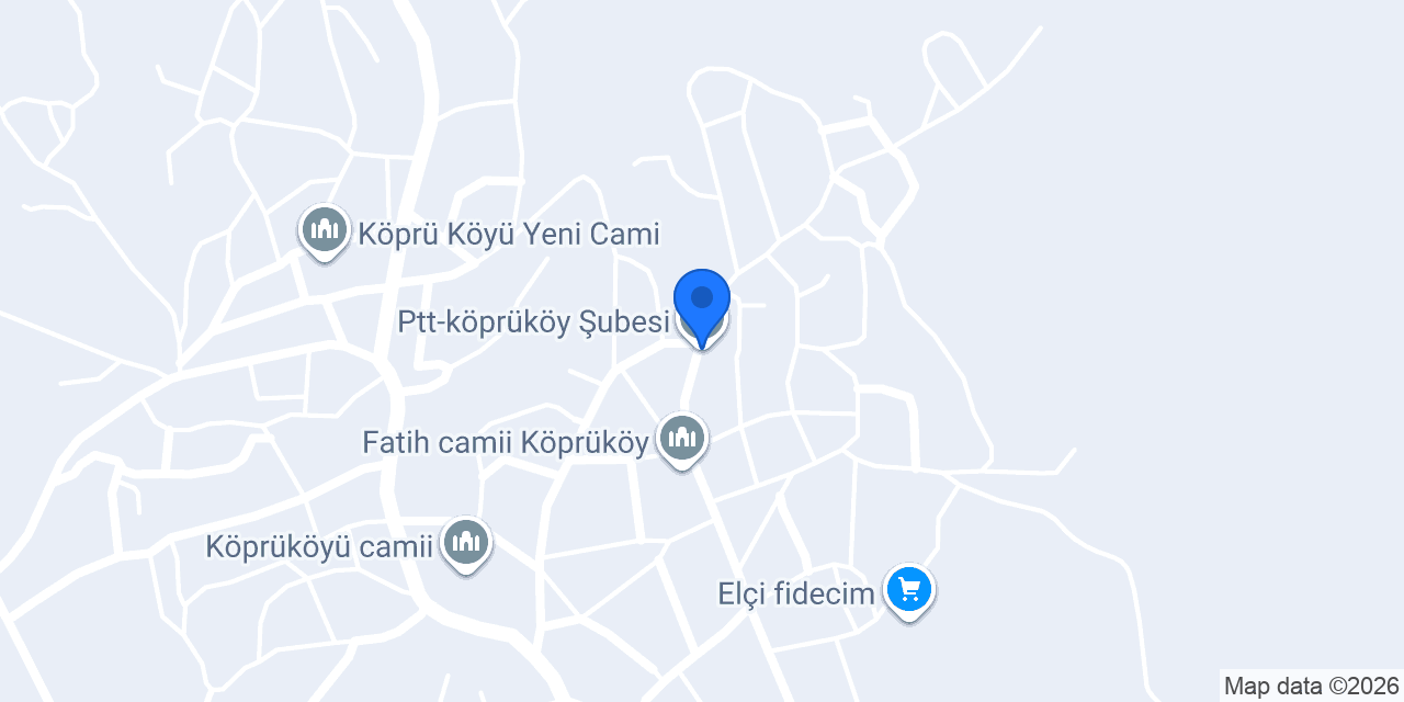 Ptt-köprüköy Şubesi konumu