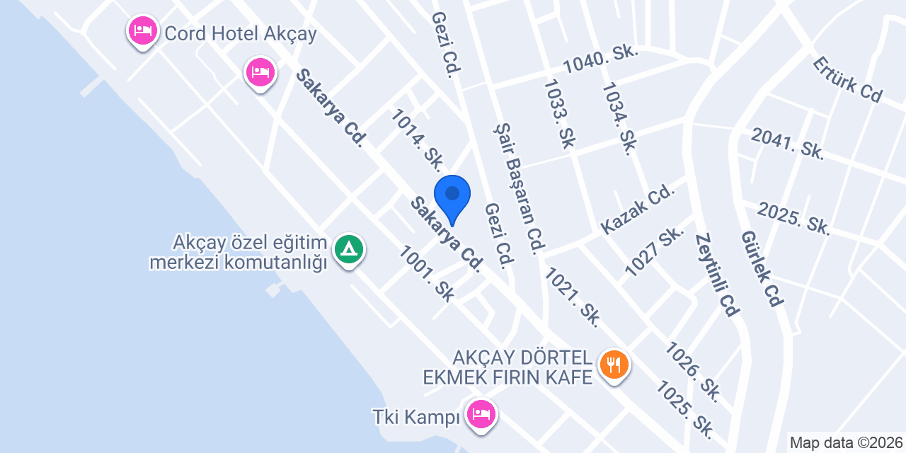 VATAN AV MALZEMELERİ konumu
