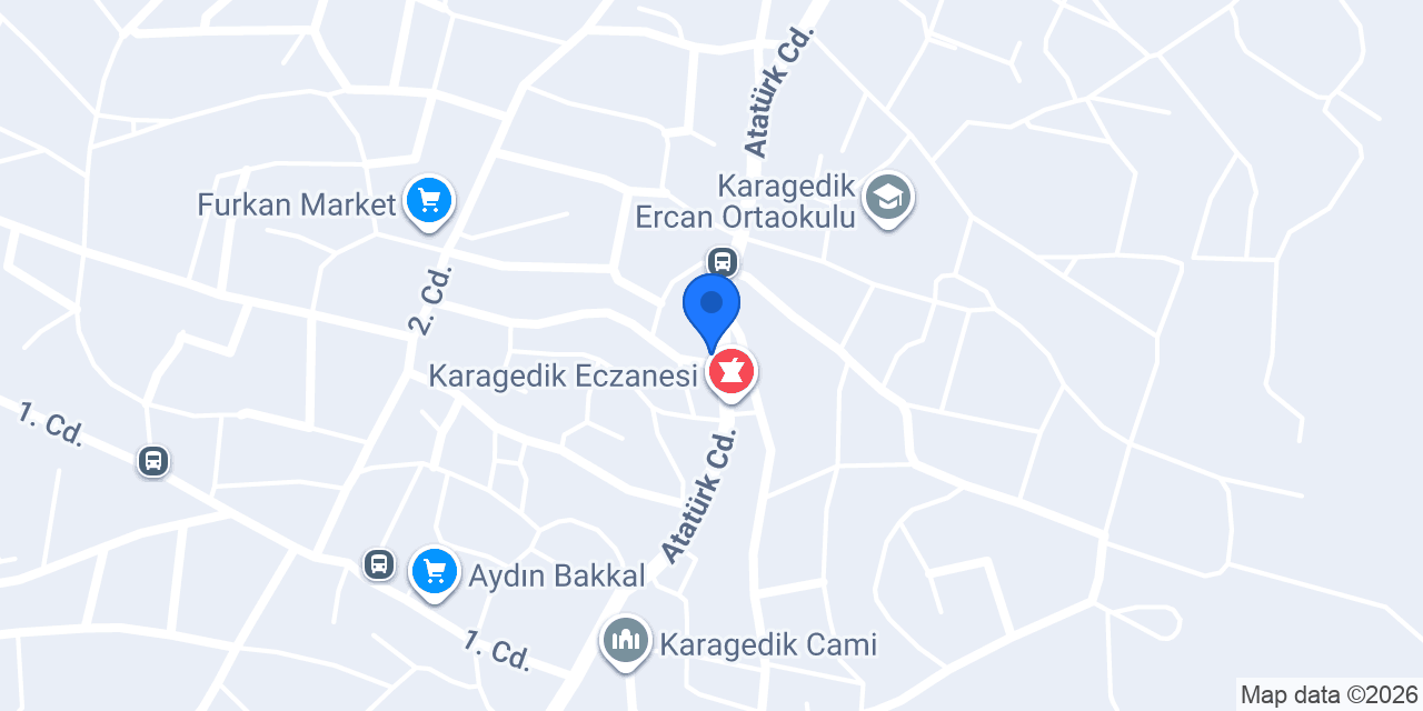 Sadık Eczanesi konumu
