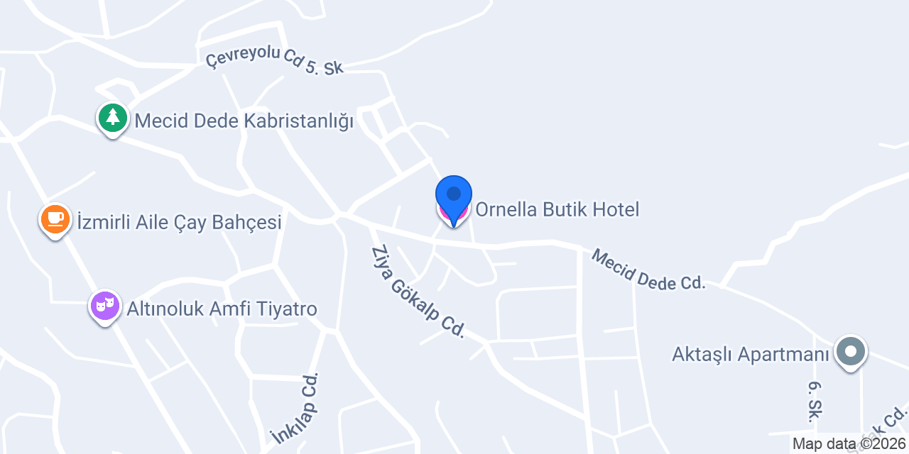 Ornella Butik Hotel konumu