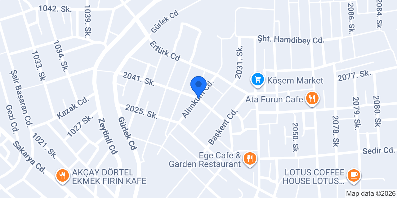 ÇapaMarin Cafe Altınkum konumu