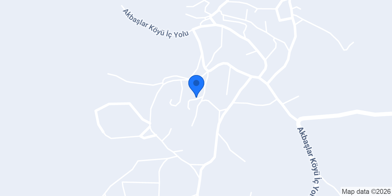 Akbaşlar Köyü Muhtarlığı konumu