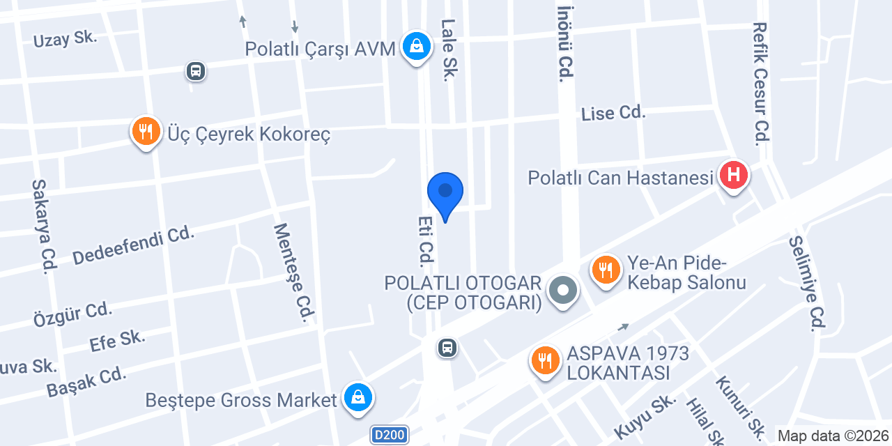 Ercan Veteriner Kliniği konumu