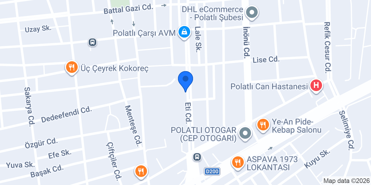 Çiftçiler Otomotiv konumu