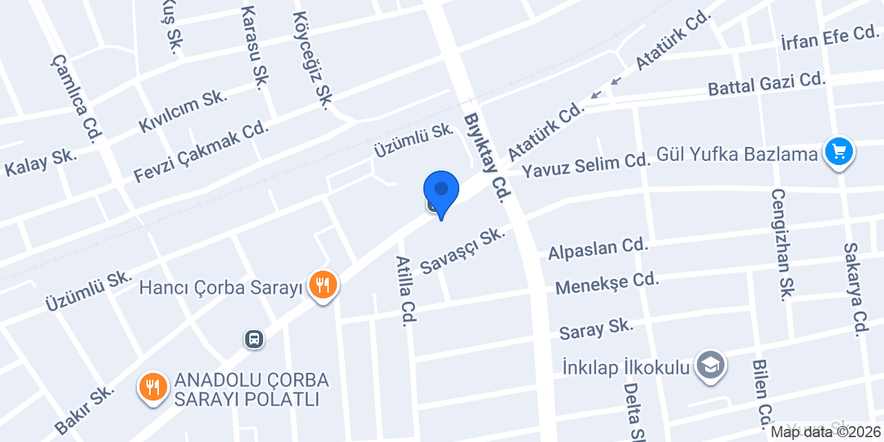 Oğuz Atay Trafik Sigorta Hizmetleri konumu