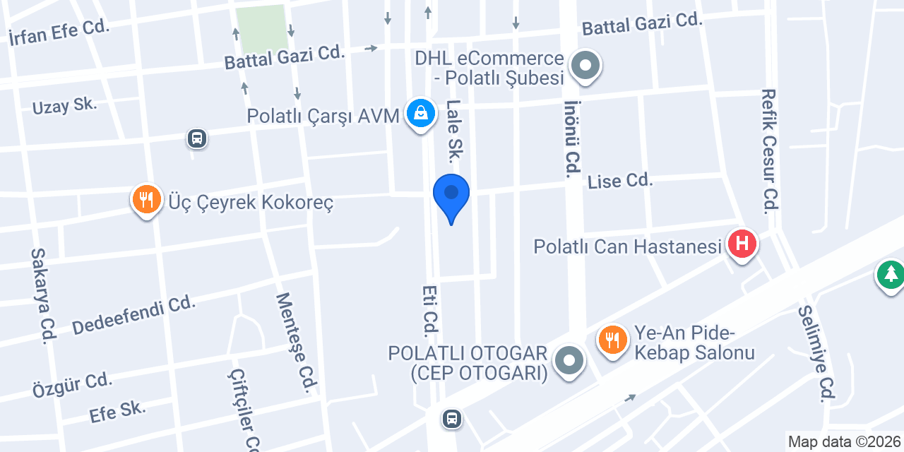 Erdoğan Ticaret Polatlı Acil Çekici konumu