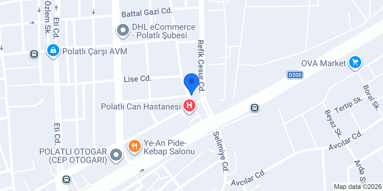 Tuğba Eczanesi konumu