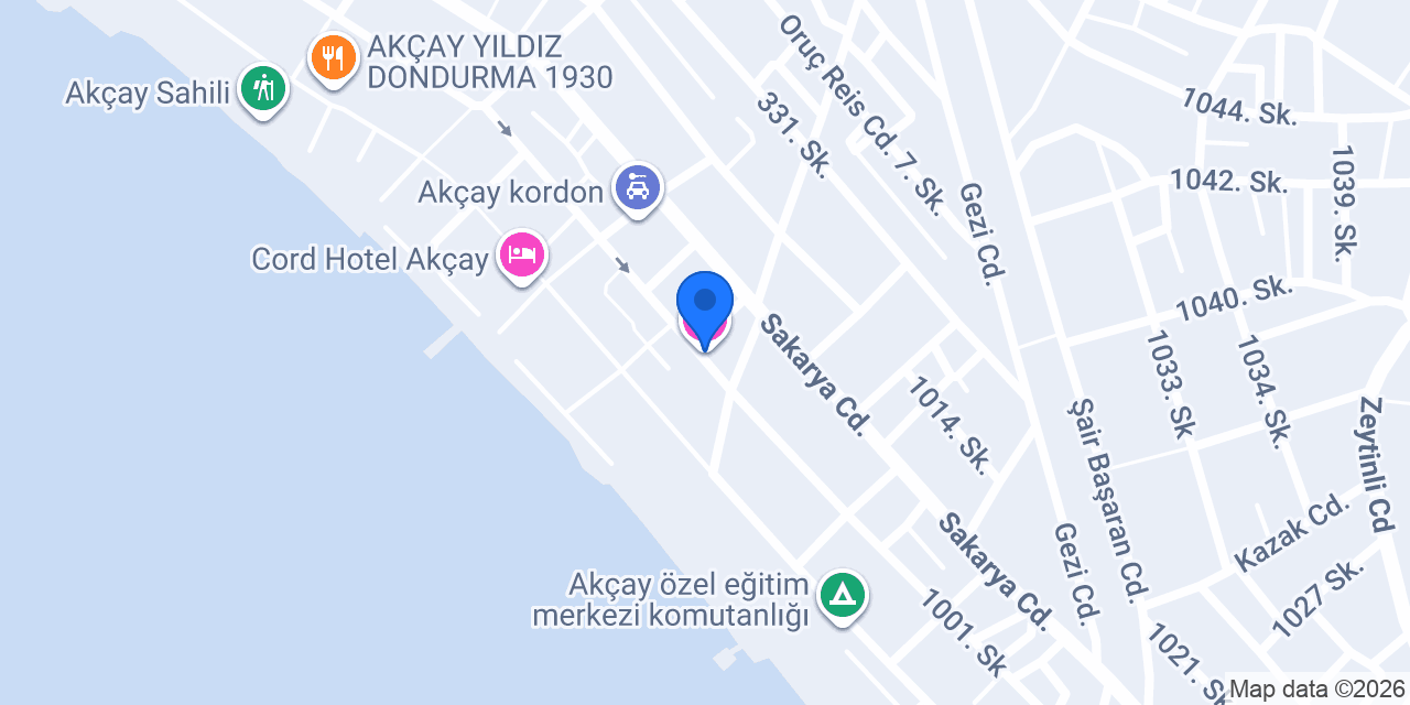 Alpaylar Otel & Apart | Akçay konumu