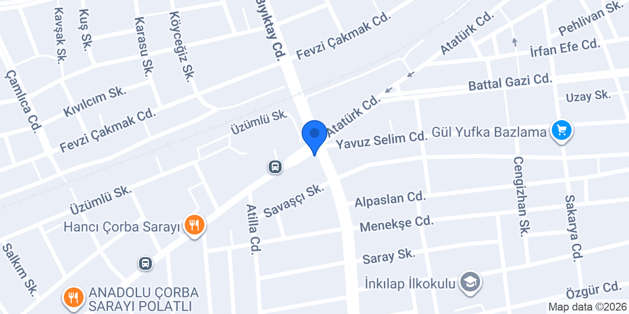 Osman Balıkçılık konumu