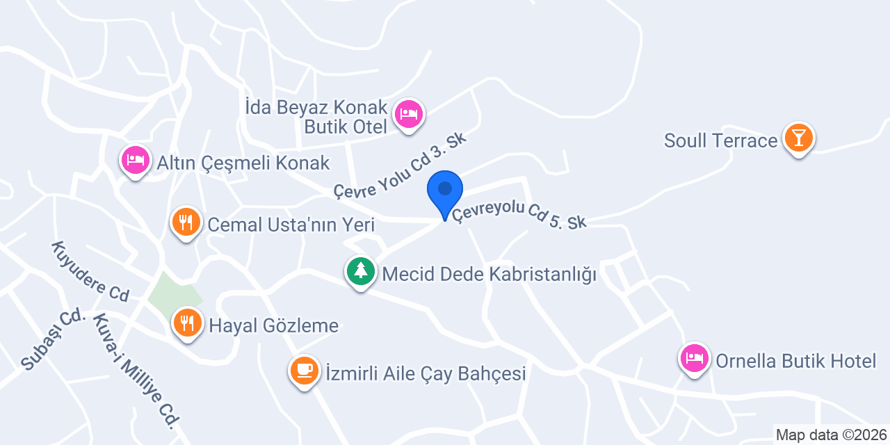Aden cafe apart konumu