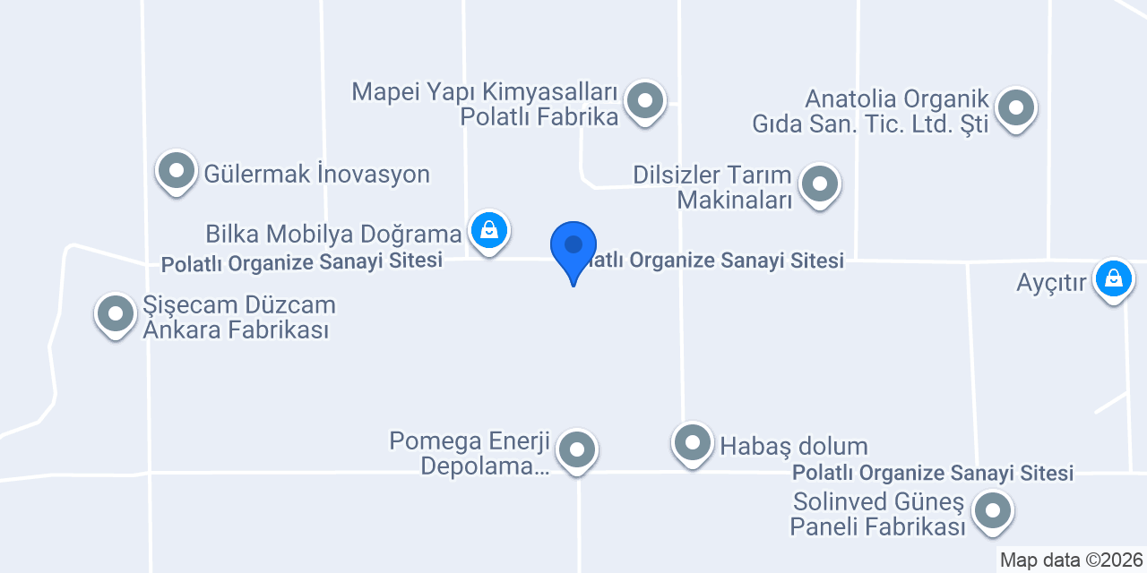 AKSA ORMAN MOBİLYA VE YAPI A.Ş. konumu