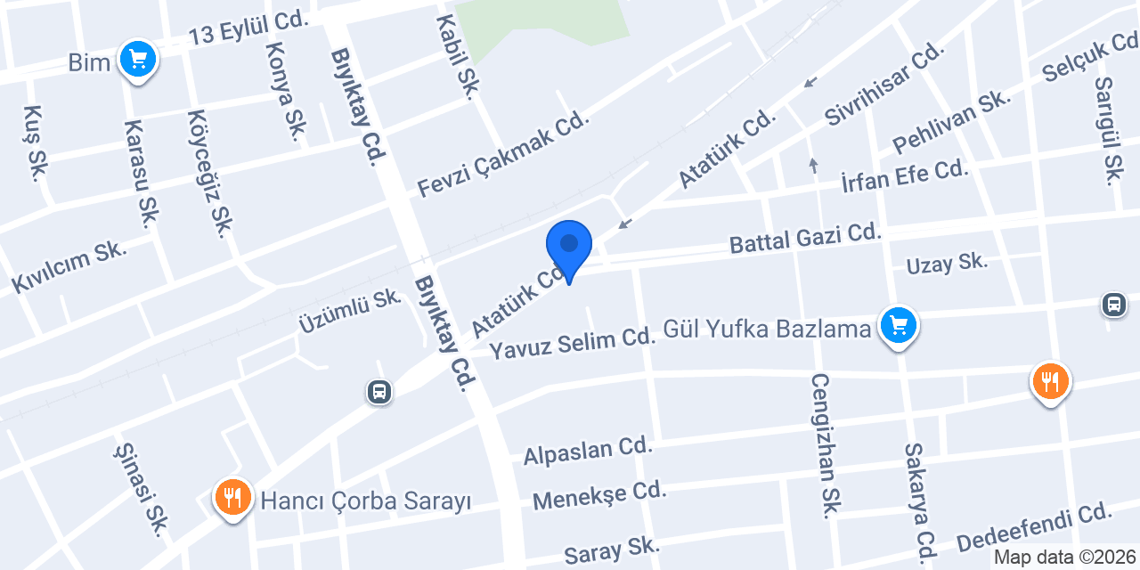 Ayaz Kuruyemiş konumu