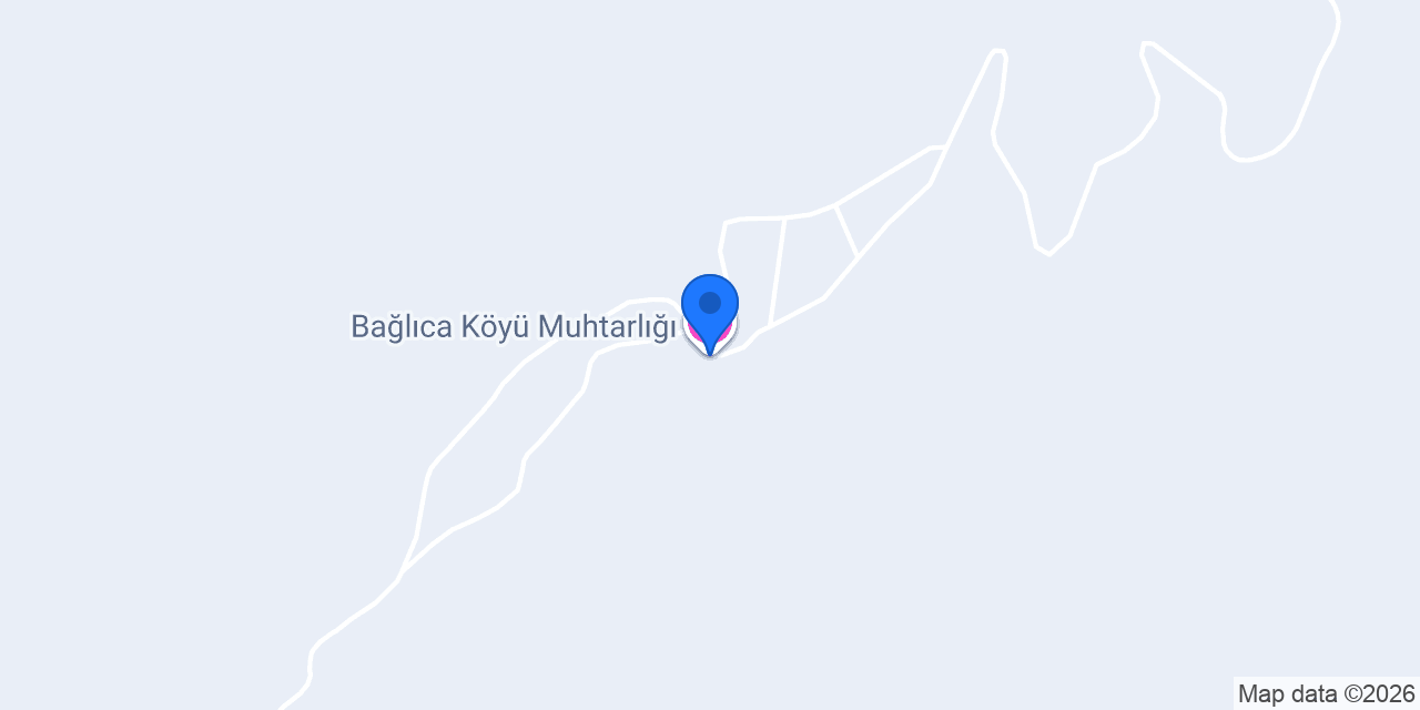 Bağlıca Köyü Muhtarlığı konumu
