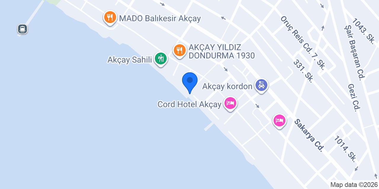 Sahra Otel Beach konumu