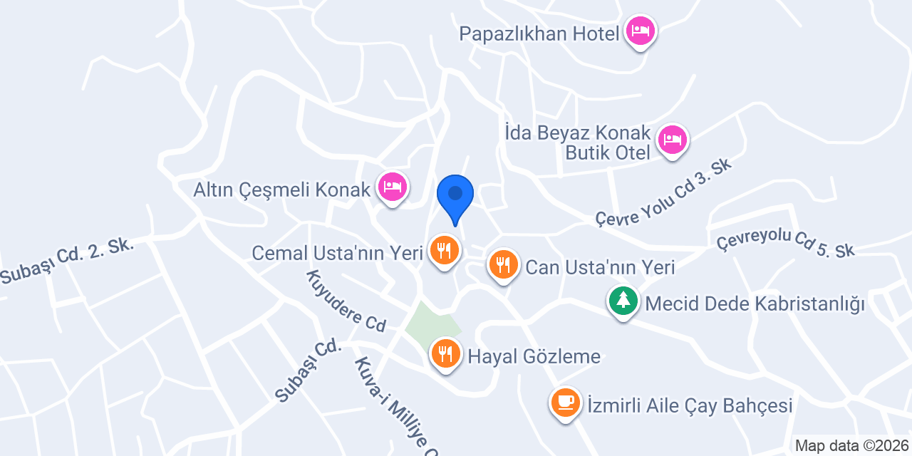 Zümra Sultan Konağı konumu