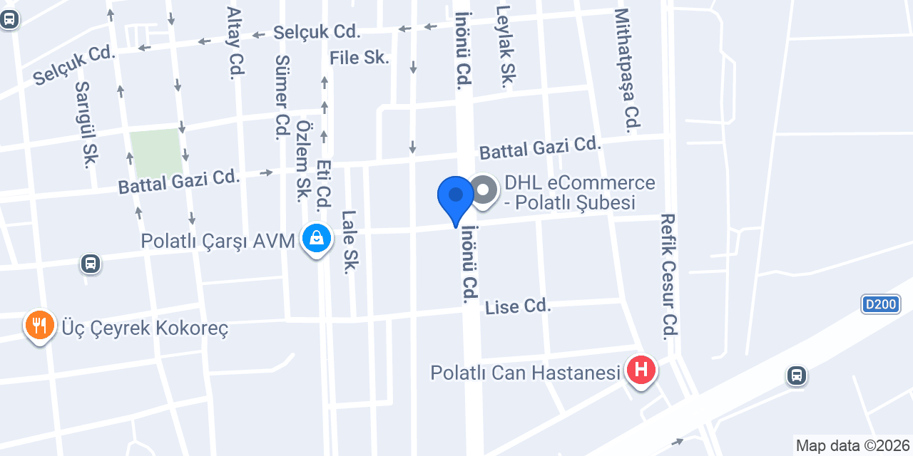 Polatlı durak taksi konumu