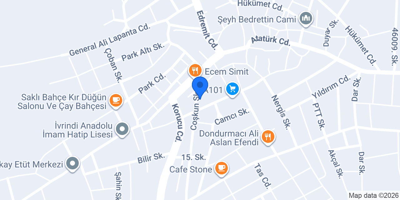TEKİN GALERİ konumu